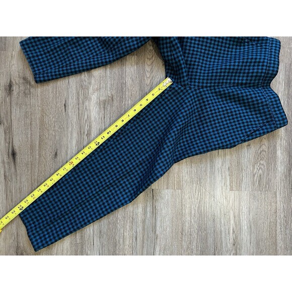 Marcella Wool plaid pants Size 2 Made In Italy - Picture 8 of 8